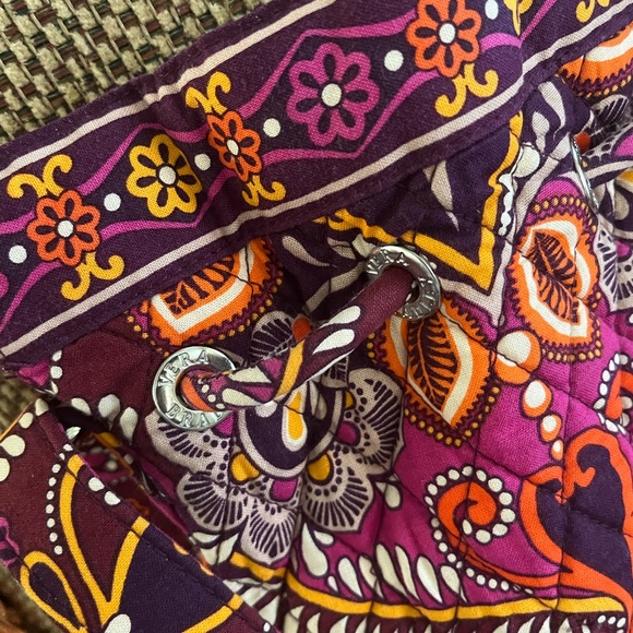 VERA BRADLEY Safari Sunset Drawstring bag!! - Picture 9 of 10